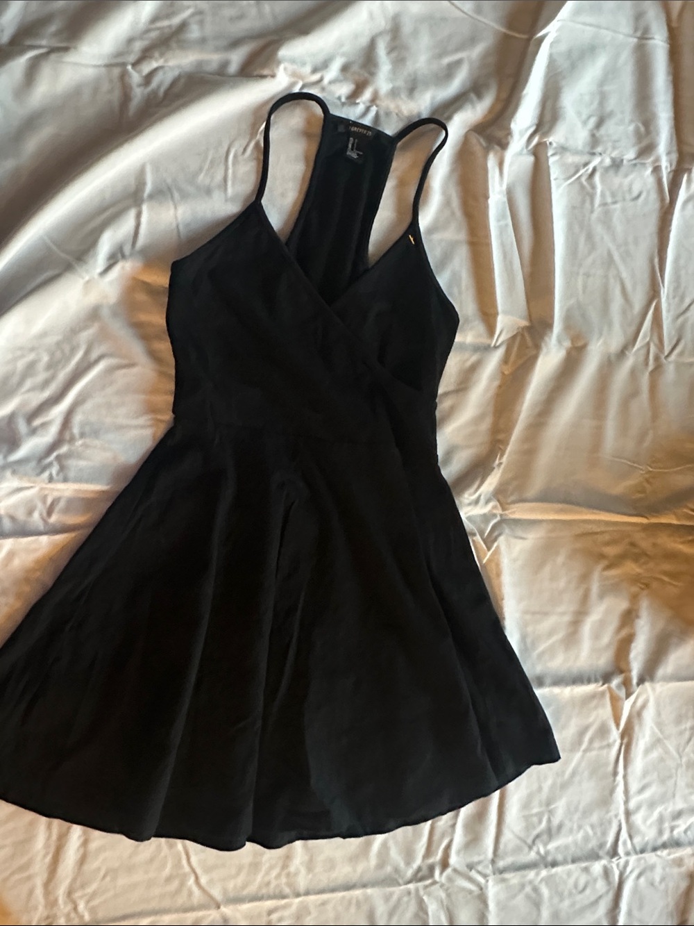 Forever 21  Racerback V-Neck Skater Dress